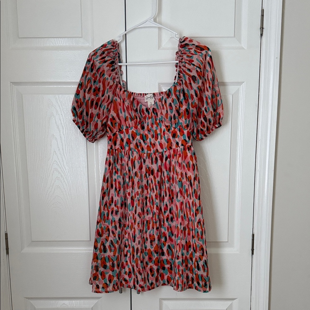 Jessica Simpson Multicolor Patterned Dress